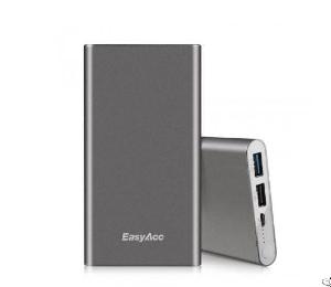 Easyacc 10000mah Dual Usb Metal Power Bank