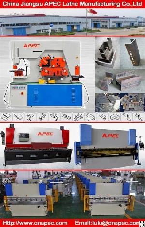 apec hydraulic ironworker 60t 300t