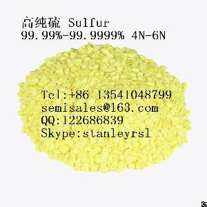 99.999% Sulfur S Cas No7704-34-9