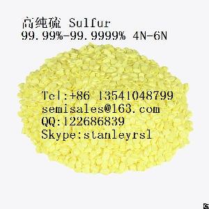 99.999% Sulfur S Cas No7704-34-9