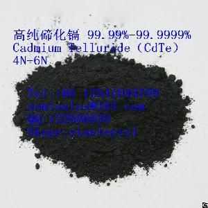 99.999%cadmium Telluride Cdte Cas No1306-25-8