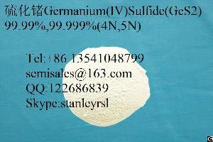 Germanium Iv Sulfide Ges2 Cas No12025-34-2