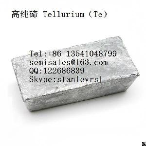 High Purity Tellurium Te Cas No13494-80-9