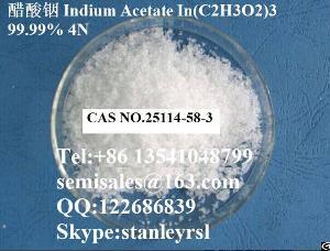 Indium Acetate In C2h3o2 3 Cas No25114-58-3