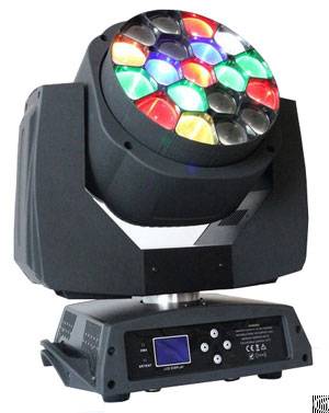 Moving Head Beam, Led Amazing Hawkeye With Zoom, 19 15w 4in1 Led Moving Head Stage Light Phn042