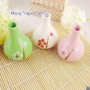 Ceramic Reed Diffuser With Decal, Diffuser Bottles