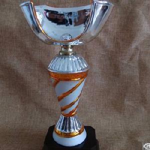 silver gold round ceramic sports trophies recognition awards