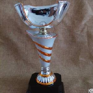 Torch Shape Ceramic Sports Trophies, Appreciation Awards