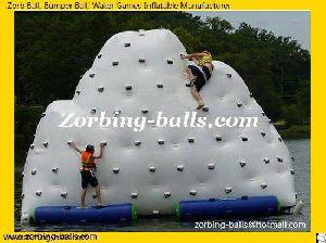 inflatable water iceberg climbing mountain