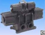 Konan 454 Series Direct Piping Type Compact Explosion-proof 5-port Solenoid Valve Spool Valve