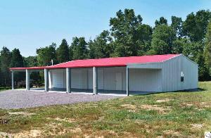 Gable End Popular Style Light Steel Structure Construction