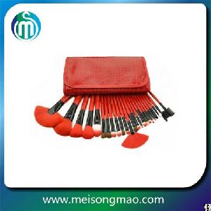 msm folding cosmetic roll up bag makeup brush