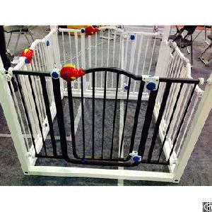 baby safety gate abs steel close pressure fit lock