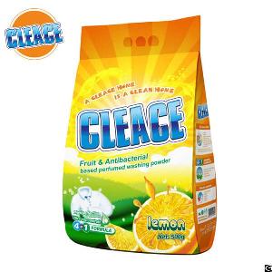 Cleace Brand 500g Lemon Perfume Antibacterial Washing Powder