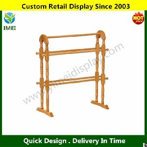 amazing retro wooden towel clothes stand rail rack dryer holder boxed ym5 908