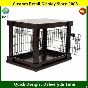 Indoor Wooden Wire Pet House Ym1-626