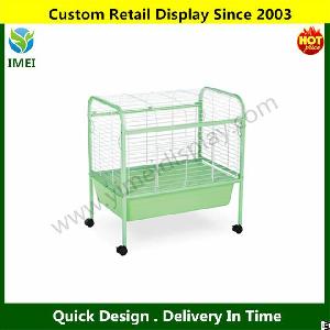 Pet Products Small Animal Cage With Stand 320 Green And White, 29-inch By 19-inch By 31-inch Ym5-818