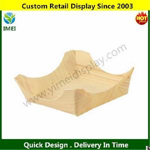 pin up biodegradable plate square tray wood ym1 332