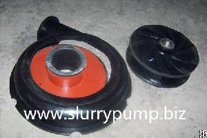 Mining Slurry Pump Spare Rubber Liner Impeller