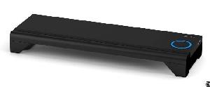 monitor stand qi wireless charging smart ic power supports smartphone