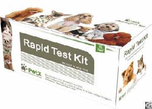 Petx Companion Animal Rapid Test Kit, Veterinary Diagnostic Test Kits For Dogs And Cats