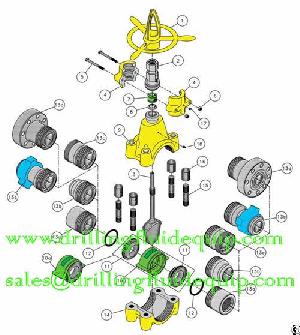 Cameron Mud King Oteco Type 72 Mud Gate Valve