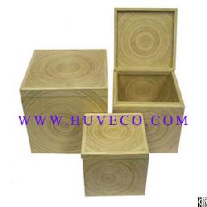 bamboo storage box