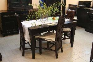 Java Mahogany Dining Set