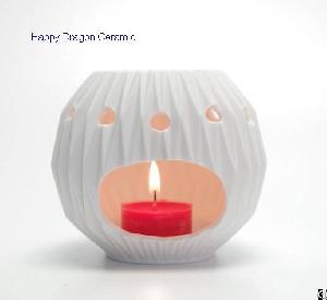 Pumpkin Shape Ceramic Essential Oil Burners, Wax Warmers