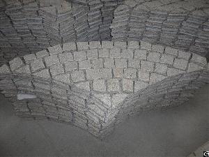 China G682 Yellow Granite Cubes With Net, G682 Granite Cube Stone And Pavers