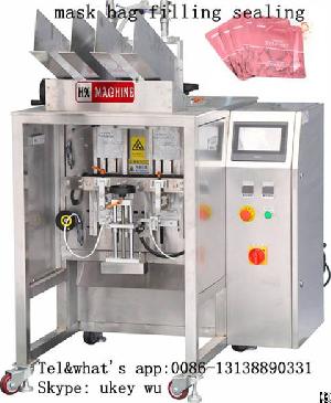 Automatic Facial Mask Filling Sealing Machine Hx-200