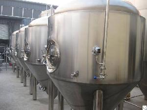 2000liter Glycol Cooling Jacket Conical Fermenter, Unitanks For Beer Brew System