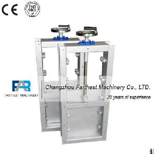 cylinder pushed slide gate feed mill