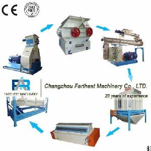 turnkey plant animal feed pellet machine line