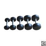 Home Gym Of Fitness Equipment Dumbbell For Indoor Exercise Rubber Dumbbell Ud-25