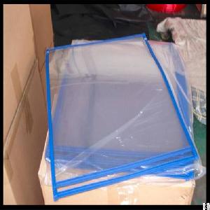 transparent pvc ticket file holder zip bag plastic document bags