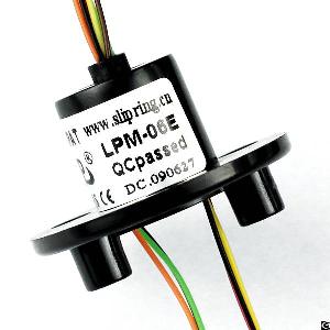 Led Lighting Slip Ring For Advertising Board, Capsule Slip Ring Lpc / Lpm / Lpms Series