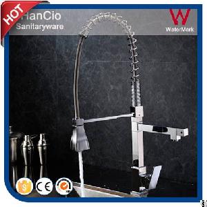 Pull Out Spray Kitchen Mixer Square