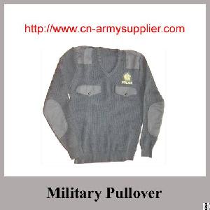 camouflage navy blue khaki army green wool acrylic polyester military pullover sweater police