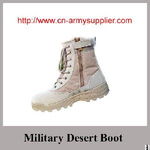 Cow Suede Military Desert Boot