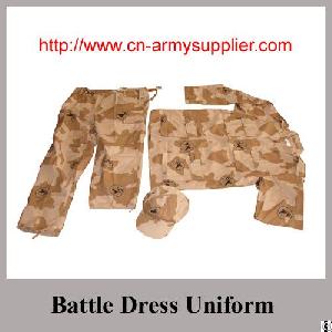 Solid Color Digital Camouflage Rip-stop Military Uniform For Army And Police Wear