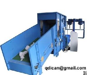 fiber carding fibre filling machine