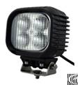 Cree 40w Ip67 4000lm 6000k 110 60 56mm Square Led Work Light Flood Or Spot Beam For Truck Suv Atv