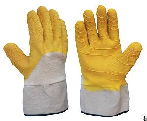 jersey latex coated gloves