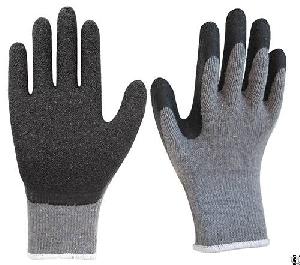 latex coated gloves