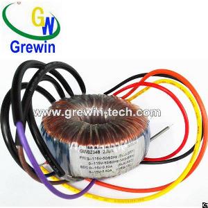 220v 24v 100w Lighting Toroidal Transformer For Indoor Lighting