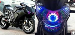 led evil eye laser lights motorcycles