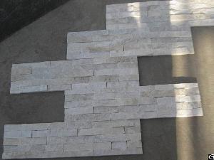White Quartz Culture Stone Panel