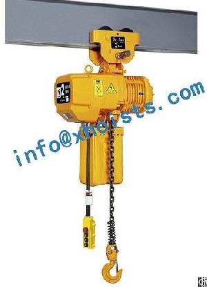 Lifting Equipment 0.5ton-5ton With Plain Trolley