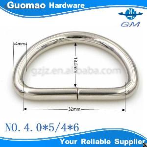 32mm High Quality Metal Iron Split D Ring For Bag